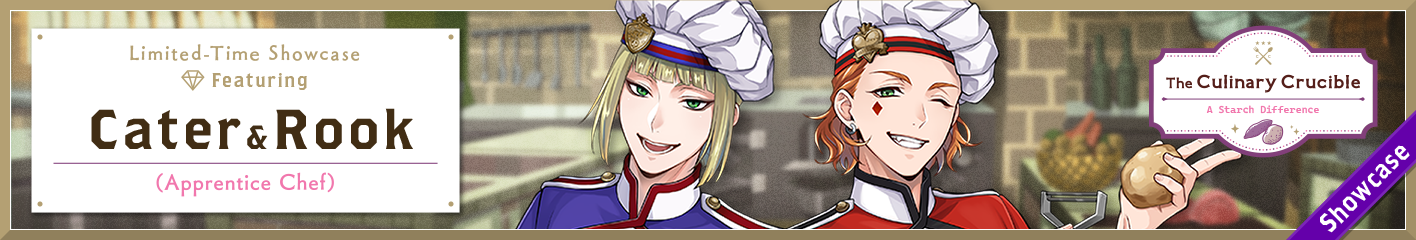 Culinary Crucible Limited-Time Showcase (Cater & Rook) Banner.png